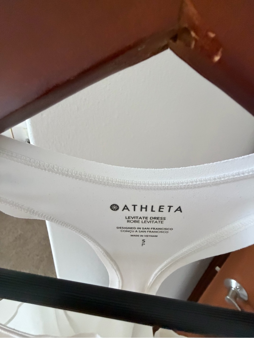Athleta Levitate Dress in White (Size Small